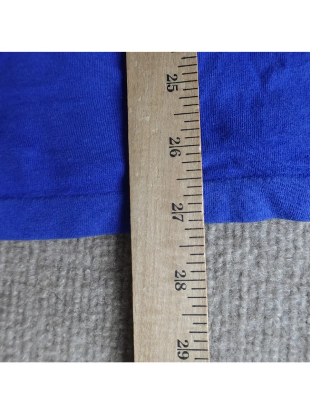 Polo Ralph Lauren Shirt Medium Blue Preppy Bear Rugby Shirt